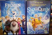 Frozen + The Snow Queen DVD's animated family movies Elsa Olaf etc