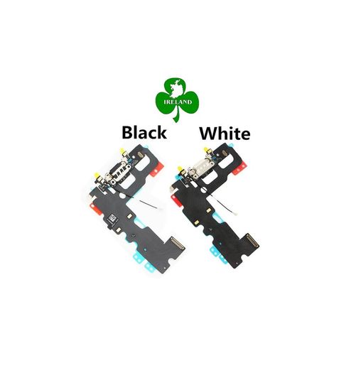 For iPhone 7 Plus Charging Port Flex USB Dock Lightning Connector Assembly White/Black
