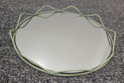 Mint greeb Mirror tray