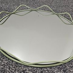 Mint greeb Mirror tray