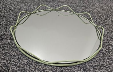 Mint greeb Mirror tray