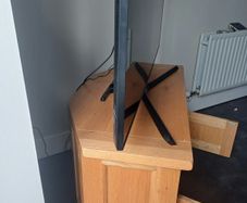 Solid Oak TV Stand