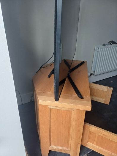 Solid Oak TV Stand