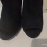 Primadonna Collection Black Peep Toe Ankle Boots - Size 40 (UK 6.5/7) Image 3