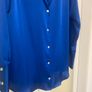 Zara Royal Blue Blouse Image 7