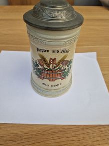 Alwe German made Beer Stein 1980's