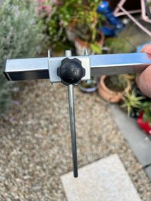 Parktool dag 2 alignment tool.