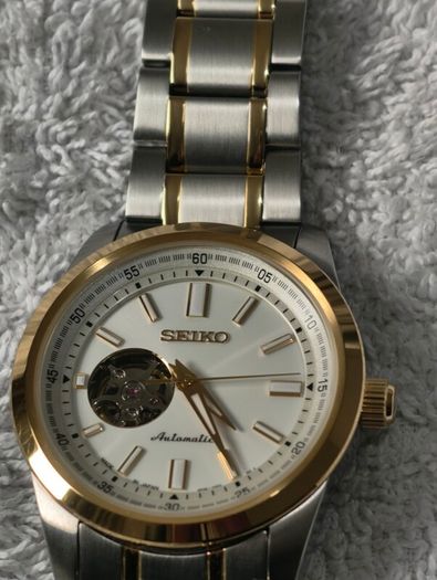 Seiko Selection SCVE058 Open Heart Automatic - Brand New