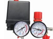 BRAND NEW Arrival Air Compressor Pressure Valve Switch Manifold Relief Regulator Gauges 180PSI 240V 45x75x80mm