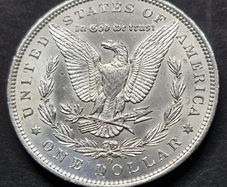 USA 1885 O Silver Morgan 1 Dollar Coin