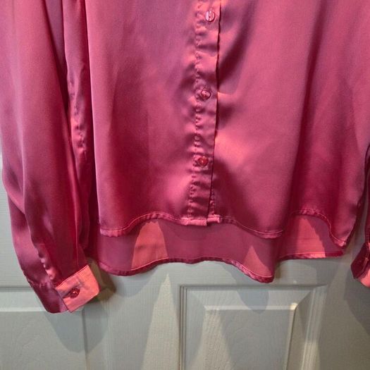 Neon pink blouse  size M