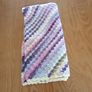 Blanket Hand Crochet 36"Sq Stunning Blanket Image 8