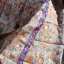 100% Silk Scarf / Saree Floral Patterned Anna Harvery Image 4