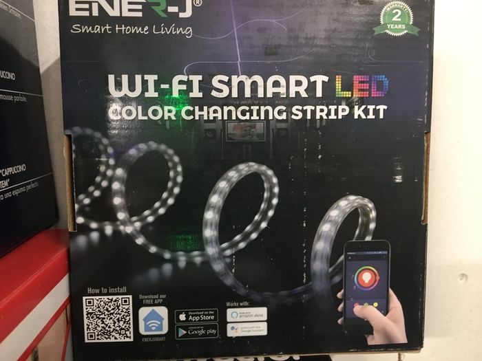 Wi-Fi Smart LED Colour Changing Strip Lights