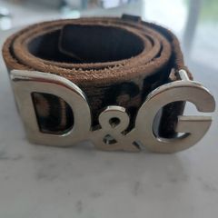 Dolce & Gabbana leather belt