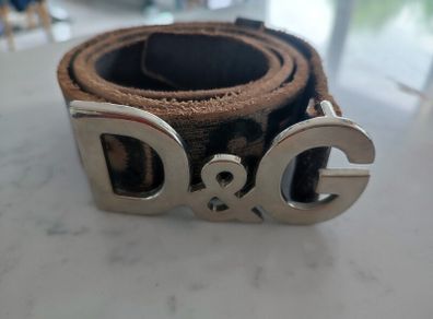 Dolce & Gabbana leather belt