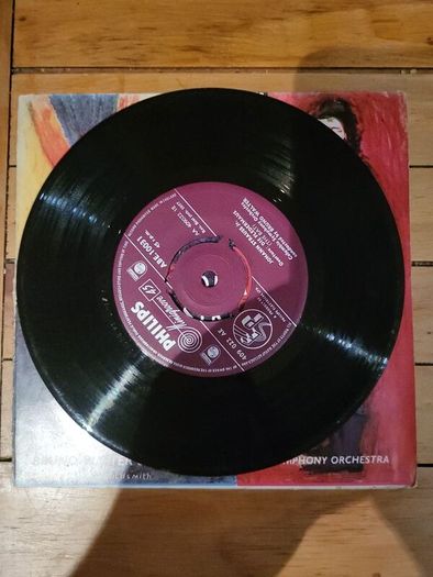 Johann Strauss Overtures Die Fledermaus Der Zigeunerbaron 7 inch EP Philips