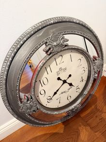 Mirrored Wall Clock