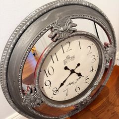 Mirrored Wall Clock