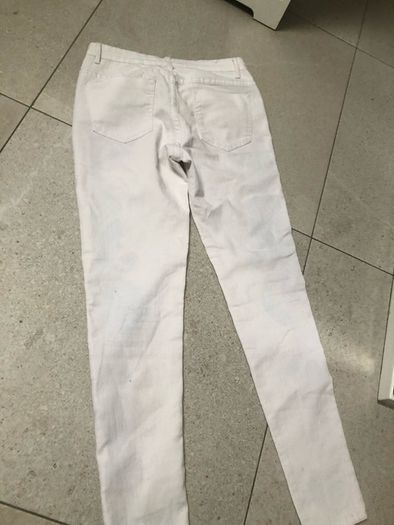 white jeans