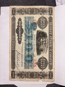 Various years Belfast Bank Notes