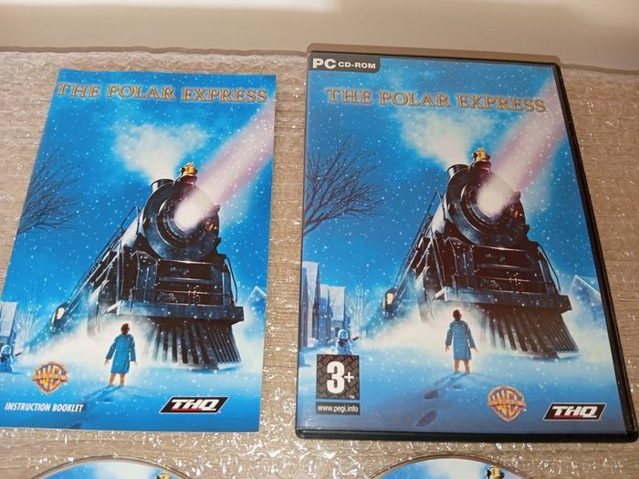 Rare 2 Disc The polar Express pc game from Thq in excellent condition with booklet