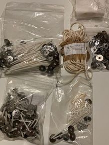 Candle Making Set - Wicks, Pot, Dyes