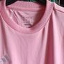 Girls pink addidas 3 strip aeroready tshirt Image 3
