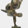 Large Balancing Lady - Patinated Bronze Image 2