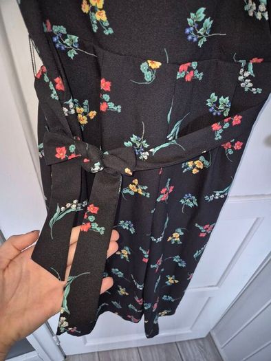 Black Oasis Floral Jumpsuit