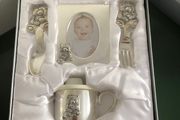 Silverplated baby gift