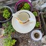 ceramic pitcher/jug & bowl Image 5