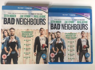 Bad Neighbors [2014] Zach Efron, Seth Rogan & Rose Byrne [Blu-ray Movie]