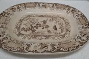 Vintage Chinese carving platter