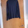 Paul Costello  Living Studio  Long Sleeved  Navy Top.  S. XL- . . B.N.W.T  18.   B.N.W.T Image 3
