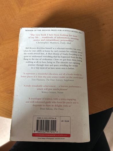 Bill Bryson book