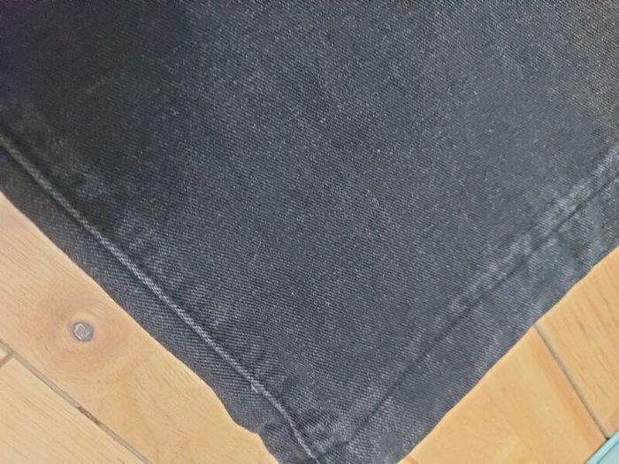 Black wide jeans