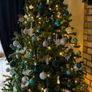 8 Foot Christmas Tree with built in Lights Image 2