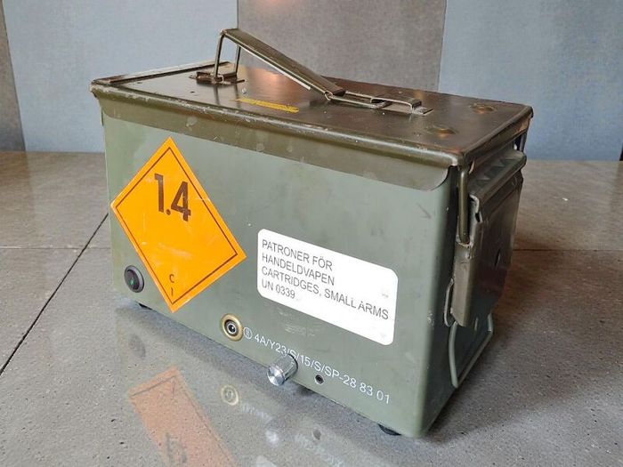 Vintage Military Ammo Box Bluetooth Speaker