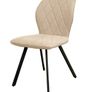 Cappuccino Stitch Dining Chair  Beige Chenille Image 6
