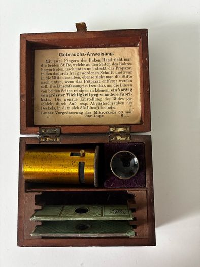 Miniature Travel Microscope