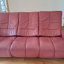 3 seater couch and foot stool Image 3