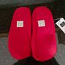 Girls red slippers Image 3
