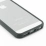 Wholesales Hard Plastic Rubber Bumper Case with Metal Buttons for Apple Iphone 5 Free Screen Protector Front Back Image 2