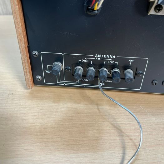 Akai AT-2200 -Vintage Silver Face Tuner Tested Working + Manual FLAWS