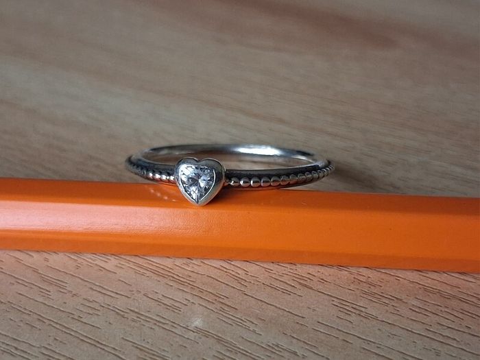 Pandora One Love silver ring size 60 / S
