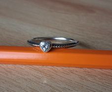 Pandora One Love silver ring size 60 / S