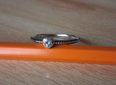 Pandora One Love silver ring size 60 / S