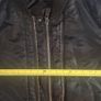 AllSaints Bellevue Bomber Jacket Mens Size XL Black Nylon Flight MA-1 Zip Jacket Image 4