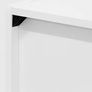 LUDER Book Shelf, 5-Cube Bookshelf, Reversible Bookcase, 9.4 x 19.5 x 31.5, for Living Room, Bedroom, Home Office, White Image 8